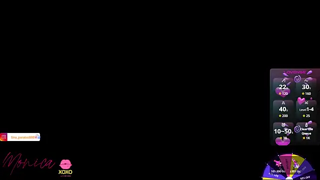 Snapshot of LustfulMonica chatting on December 19, 2025, 2:04 am LustfulMonica online show from December 19, 2025, 2:04 am