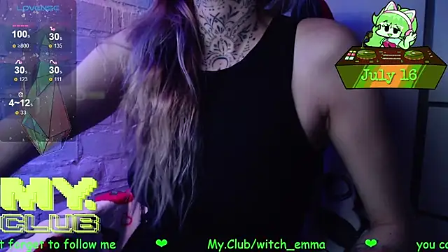 Snapshot of Witch_Emma chatting on July 16, 2026, 5:54 pm Witch Emma online show from July 16, 2026, 5:54 pm