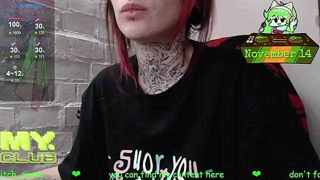 Witch Emma online show from November 14, 2025, 10:19 am