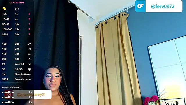 Snapshot of StaceyGraves_ chatting on December 3, 2024, 1:38 pm StaceyGraves online show from December 3, 2024, 1:38 pm