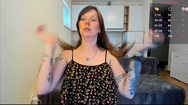 StacyTigerr online show from March 16, 2025, 1:27 pm