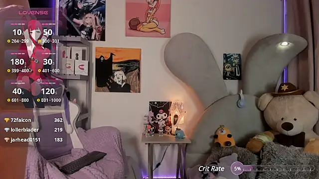 Snapshot of lolaaa_bunny1 chatting on March 18, 2025, 7:33 am lolaaa bunny1 online show from March 18, 2025, 7:33 am