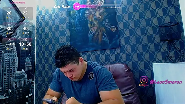 Snapshot of Leonsmoron chatting on July 27, 2026, 12:17 am Leonsmoron online show from July 27, 2026, 12:17 am