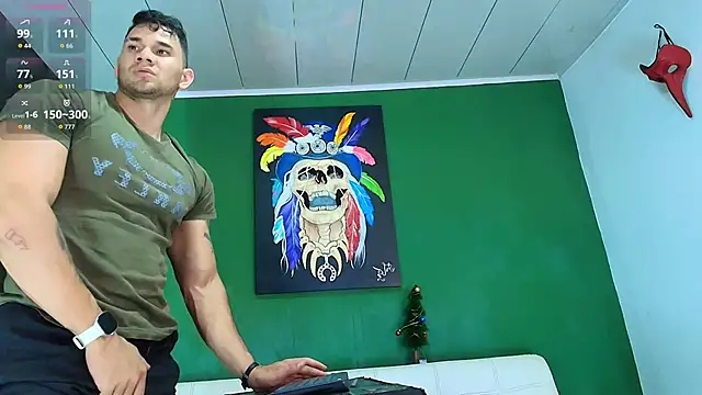 Snapshot of GendersonFit chatting on December 2, 2025, 9:16 pm GendersonFit online show from December 2, 2025, 9:16 pm