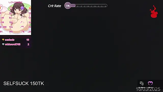 Herazuline online show from March 17, 2025, 7:24 am