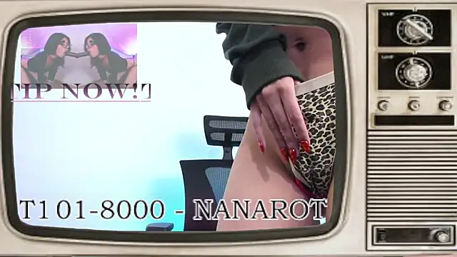 Snapshot of NanaRott chatting on January 25, 2025, 10:07 pm NanaRott online show from January 25, 2025, 10:07 pm