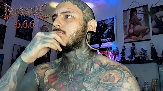 DEATHINK666XX online show from April 18, 2026, 6:10 pm