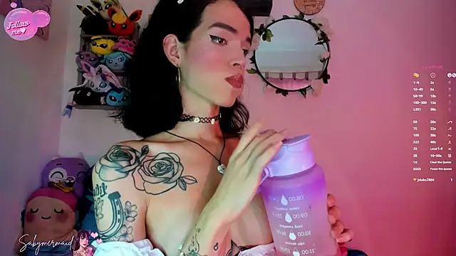 Saby mermaid online show from December 13, 2024, 9:20 pm