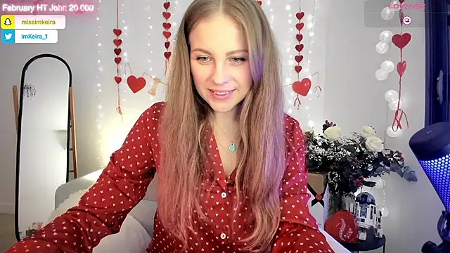 ImKeira online show from February 14, 2026, 7:36 pm