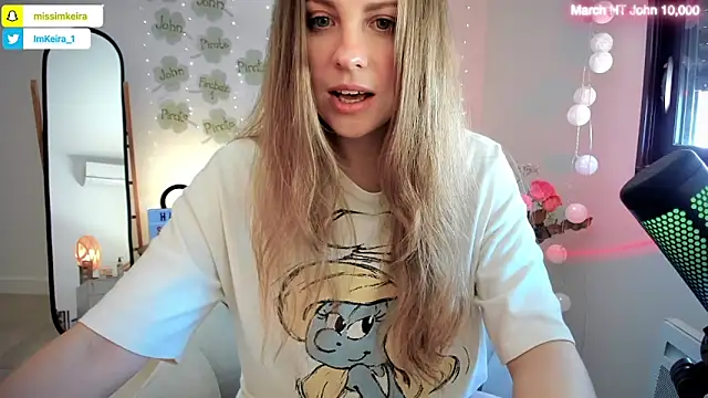 ImKeira online show from March 13, 2026, 11:15 am