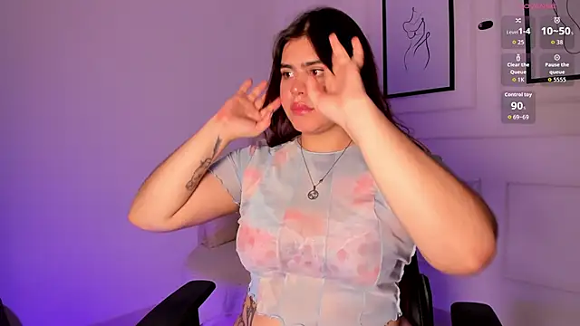 veronica185 online show from November 28, 2025, 3:50 am