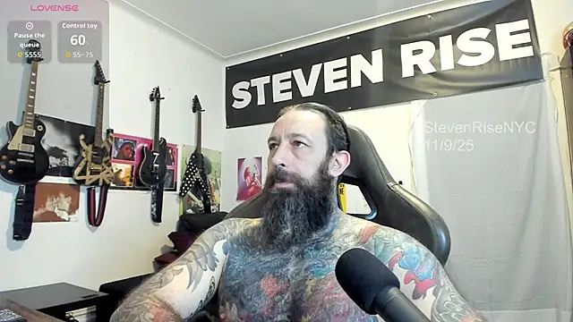 StevenRiseNYC online show from November 10, 2025, 2:33 pm