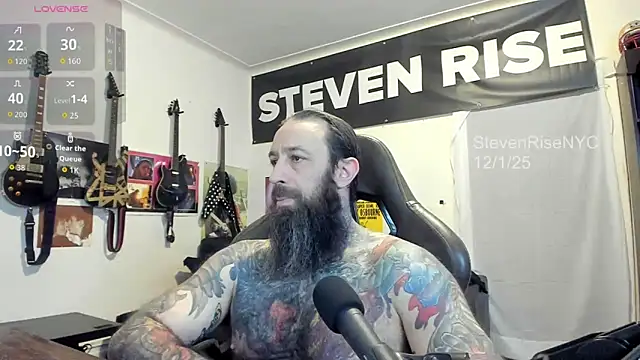 StevenRiseNYC online show from December 1, 2025, 1:12 pm