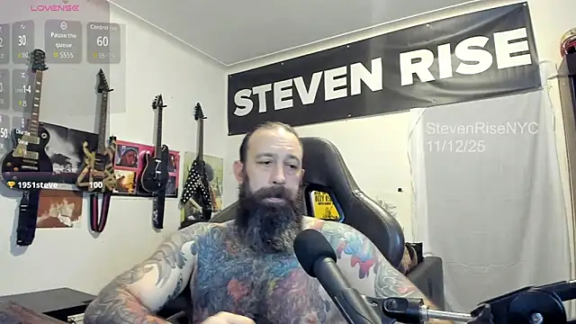 StevenRiseNYC online show from November 13, 2025, 2:59 am