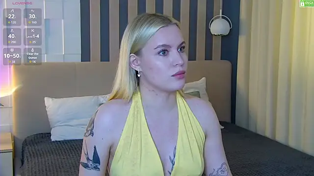 AmaliaBell online show from July 18, 2026, 1:20 pm